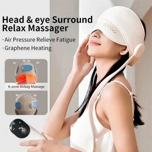 Relaxing Head & Eye Surrounding Massager