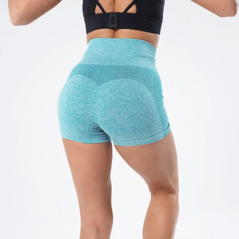 High Waist Running Shorts - Seamless