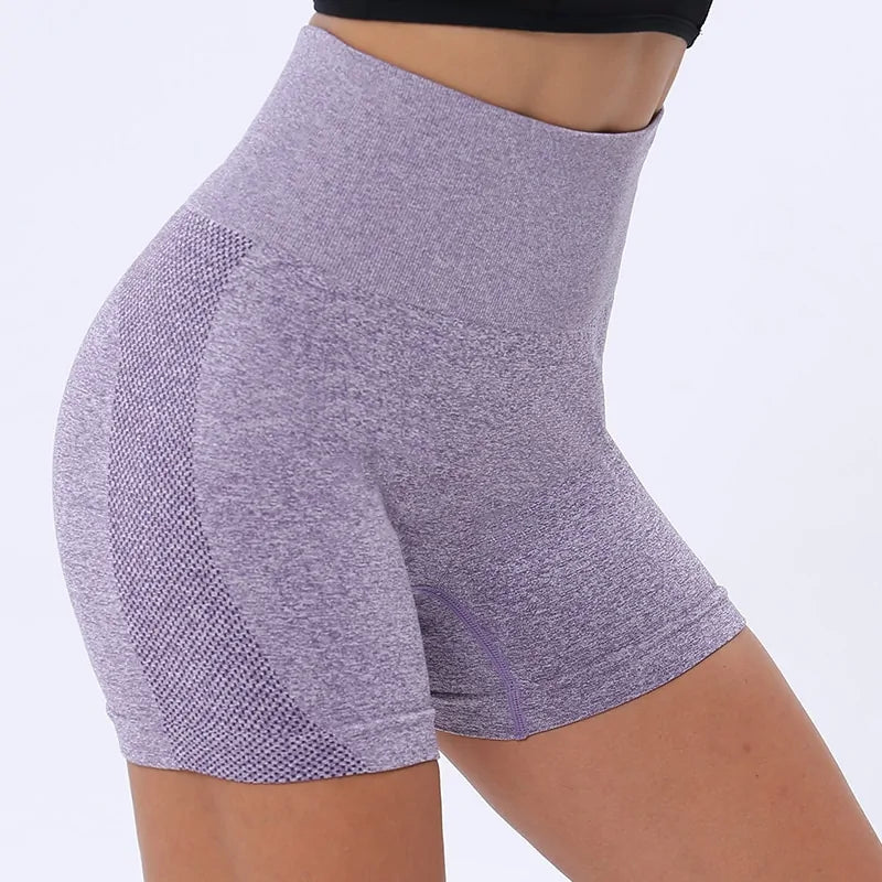 High Waist Running Shorts - Seamless